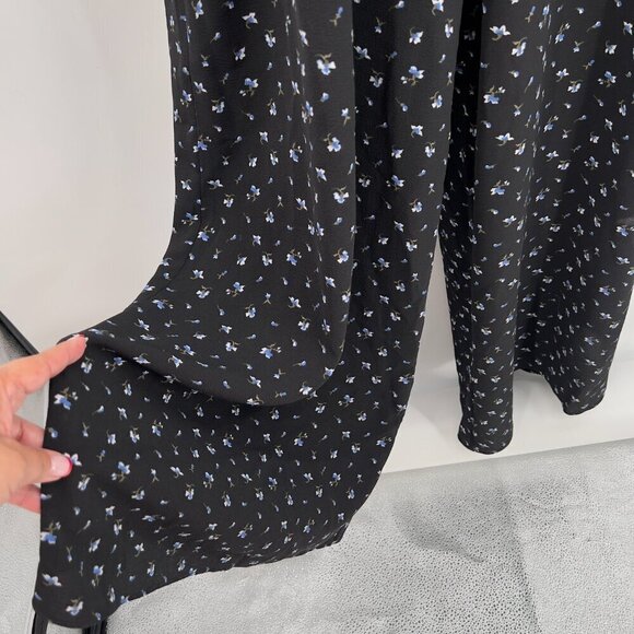 Michael Kors Women's Plus Floral Print Chain- Neck Wide Leg Jumpsuit XXL NWT - Picture 3 of 11